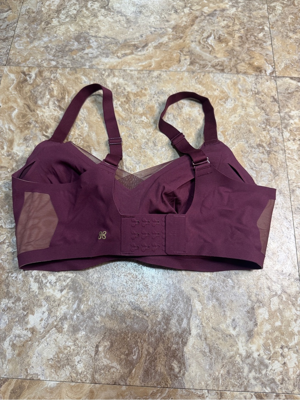 Honeylove Seamless Support Bra — Wine - Picture 2 of 3